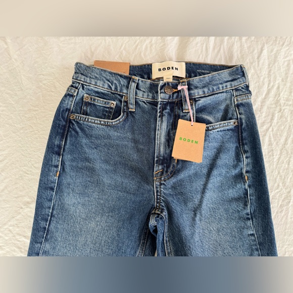 Biden Girlfriend Midrise Classic Blue Denim Jeans NWT 25 Petite - Picture 5 of 9